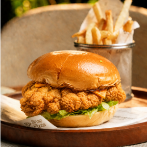Cryspo Chicken Burger - Meal