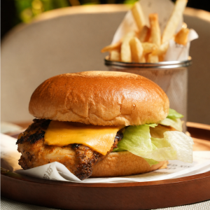Nashville Grilled Chicken Burger (Snap Signature) - Meal