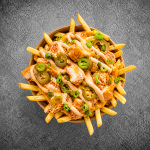 Snap Chicken Loaded Fries